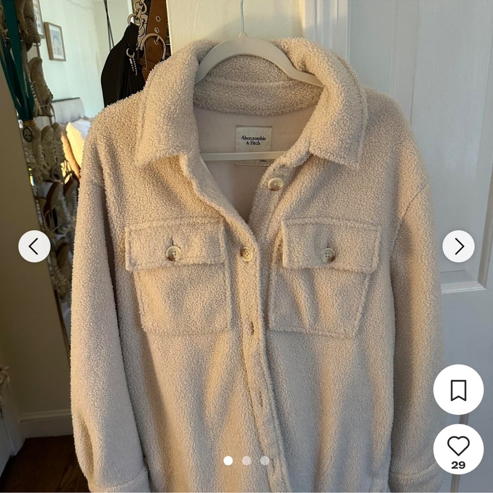 Abercrombie shirt jacket size S